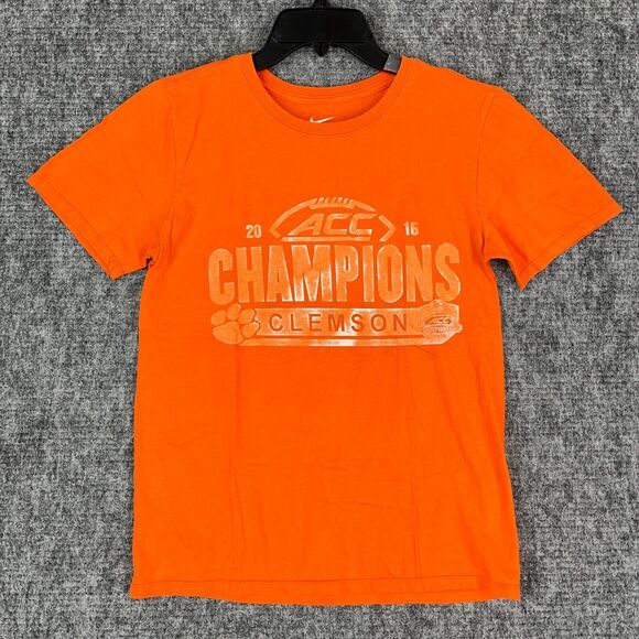 Clemson Football Shirt Mens Small Nike University‎ Workout Short-Sleeve Tee - Picture 1 of 9